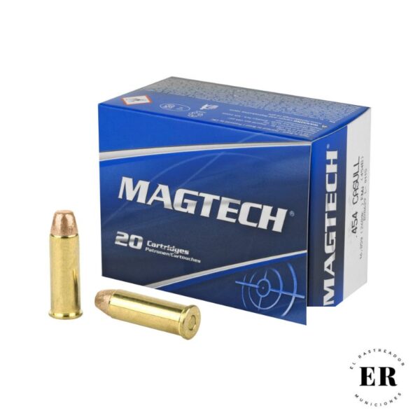Bala Magtech 454 CASULL FMJ Punta Plana. Proyectil de 260gn Caja de 20 unidades