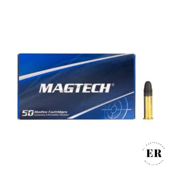Bala Magtech Cal.22lr Modelo Standard Velocidad Proyectil de 40gn Caja de 50 unidades