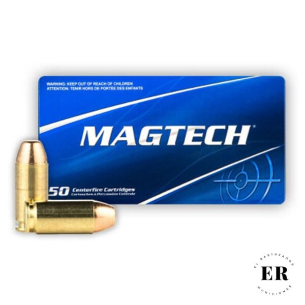 Bala Magtech Cal.40 Proyectil de 180gn FMJ Cajade 50 unidades.
